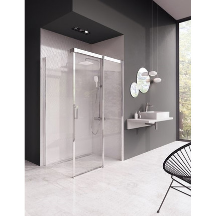 Душевое ограждение Ravak Matrix MSDPS 100х80 см 0WPA4C00Z1 R алюминий/прозрачное - фото 5