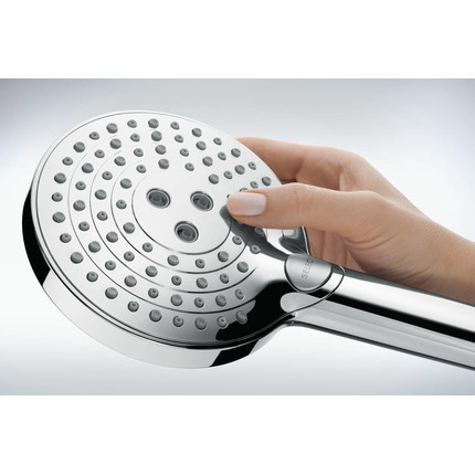 Душевой гарнитур Hansgrohe Raindance Select S 120 3jet PowderRain 27667000 - фото 7