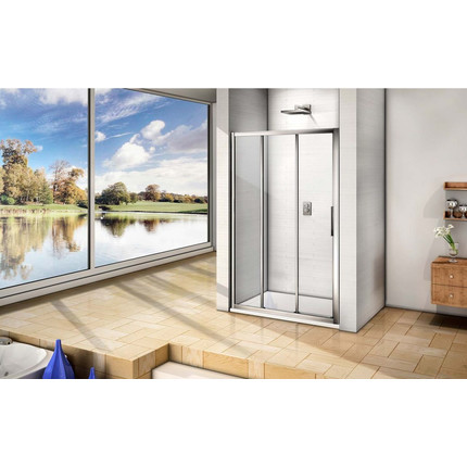 Душевая дверь Bas Orion WTW-120-C-CH 120 см хром/прозрачное - фото 4