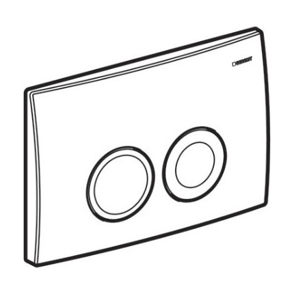 Смывная клавиша Geberit Delta 21 115.125.11.1 - фото 2