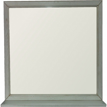 Зеркало Стиль Пандора 80 см, белое золото - фото 