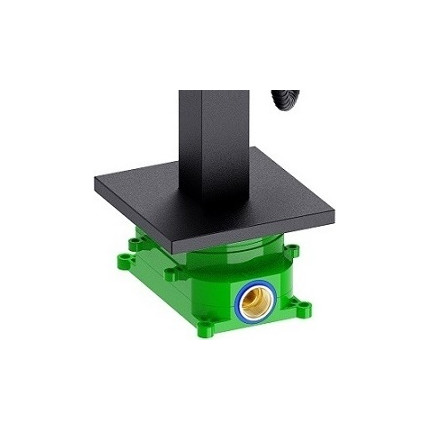 Смеситель для ванны Timo Selene 2210/03Y-CR, черный - фото 4