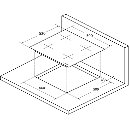 Индукционная варочная поверхность Kuppersberg ICS 604 GR - фото 5