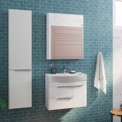 Пенал подвесной Акватон Беверли 34 см 1A235403BV01L, белый - фото 5