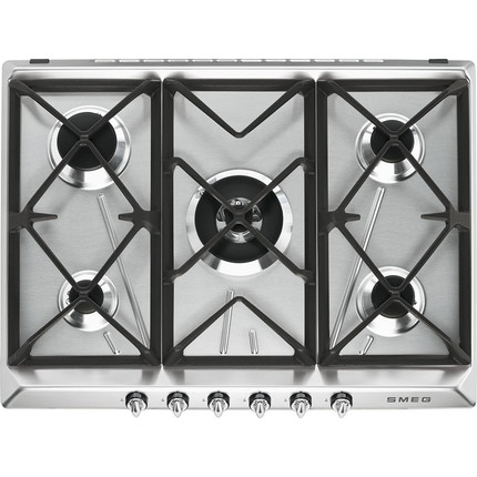 Газовая варочная поверхность Smeg Victoria SR975XGH - фото 