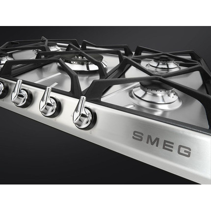 Газовая варочная поверхность Smeg Victoria SR975XGH - фото 4
