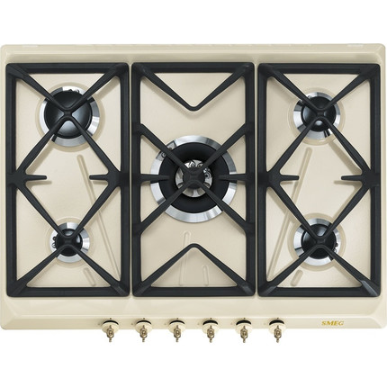 Газовая варочная поверхность Smeg Coloniale SRV876POGH - фото 
