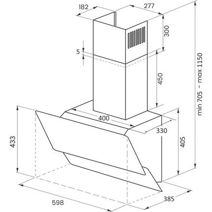 Вытяжка Kuppersberg F 600 C - фото 4