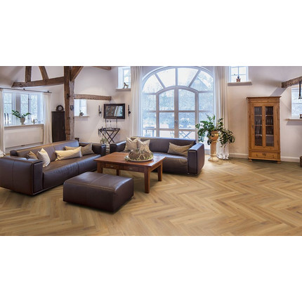 Ламинат Kronotex Herringbone 133x665 мм D 3861, дуб пизанский - фото 4