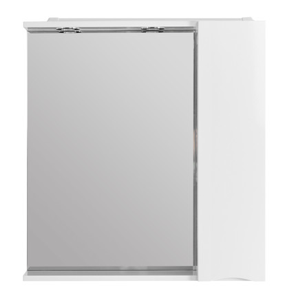 Зеркало-шкаф BelBagno 70 см MARINO-SPC-700/750-1A-BL-P-R, Bianco Lucido - фото 