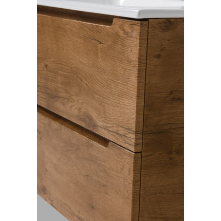 Тумба подвесная с раковиной BelBagno ETNA39-600/390-2C-SO-RN-P 60 см, Rovere Nature, Цвет фасада: Rovere Nature - фото, картинка 3 Тумба подвесная с раковиной BelBagno ETNA39-600/390-2C-SO-RN-P 60 см, Rovere Nature, Цвет фасада: Rovere Nature - фото 3