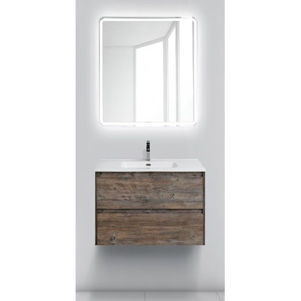 Тумба подвесная с раковиной BelBagno KRAFT 39-700/390-2C-SO-PP 70 см, Pino Pasadena - фото 2