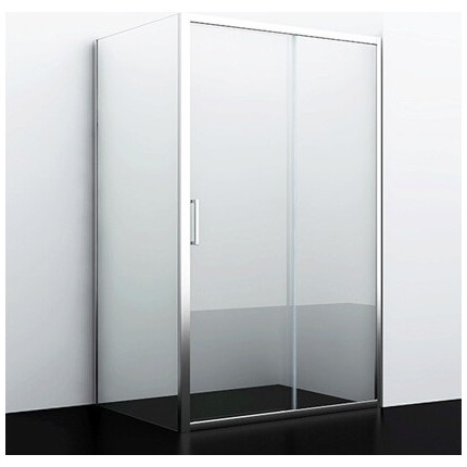 Душевое ограждение WasserKraft Main 120х100 см 41S10, хром/прозрачное - фото 