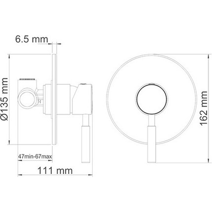 Смеситель для душа WasserKraft Main 4151 - фото 3