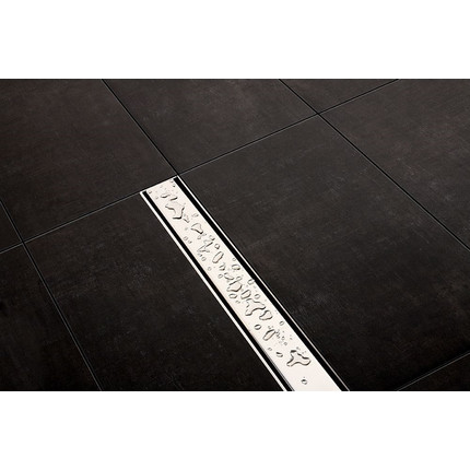 Решетка TECEdrainline “steel II” для трапа 90 см 600983, нержавеющая сталь, хром матовый - фото 4