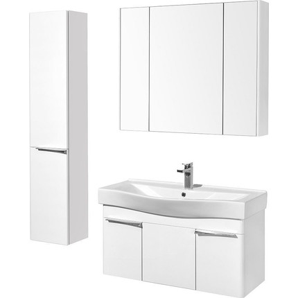 Зеркало-шкаф Акватон Беверли 100 см 1A237202BV010, белый - фото 4