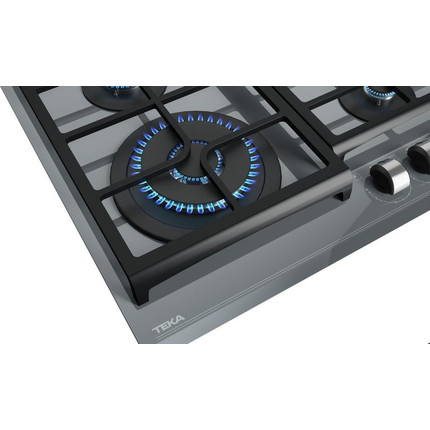 Газовая варочная поверхность Teka Urban GZC 64320 XBN Stone grey 112570099 - фото 6