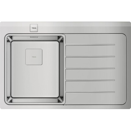 Кухонная мойка Teka Maestro Zenit RS15 1B 1D R 78 115100007, нержавеющая сталь - фото 