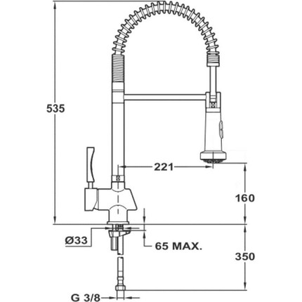 Смеситель для кухни Teka Maestro MY 18161002 - фото 3