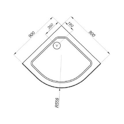 Душевая кабина Triton Стандарт Б ДН4 Аква Мозаика 90х90 см, белый/узор - фото 5