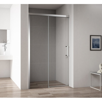 Душевая дверь Cezares 120 см DUET SOFT-BF-1-120-C-Cr (стекло 8 мм) хром/прозрачное - фото 