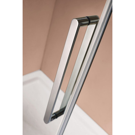 Душевое ограждение Cezares 150х80 см STYLUS-O-M-AH-1-150/80-C-Cr (стекло 8 мм) хром/прозрачное - фото 3