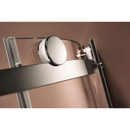 Душевое ограждение Cezares 90х90 см STYLUS-O-M-R-2-90-C-Cr (стекло 8 мм) хром/прозрачное - фото 2