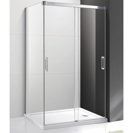 Душевое ограждение Cezares 120х80 см TANDEM-SOFT-AH-2-120/80-P-Cr-R, хром/матовое - фото 