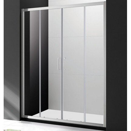 Душевая дверь Cezares 70 см MOLVENO-BF-2-170-P-Cr, хром/матовое - фото 