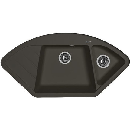 Кухонная мойка Florentina Веста 20.285.Е1005.302, антрацит, Цвет производителя: чёрный - фото, картинка  Кухонная мойка Florentina Веста 20.285.Е1005.302, антрацит, Цвет производителя: чёрный - фото