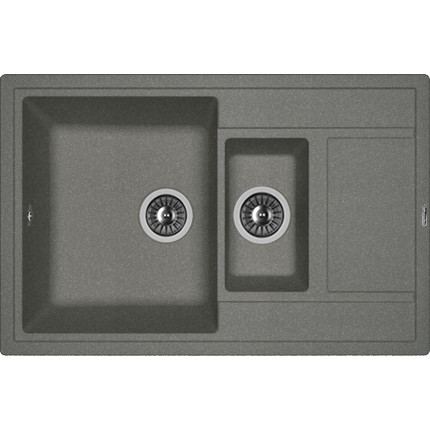 Кухонная мойка Florentina Липси 780K 20.250.D0780.102, чёрный - фото 