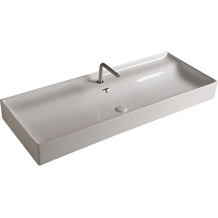 Тумба напольная с раковиной Cezares CADRO-120/46/73-2C-PIA-MET-ST 120 см, черный - фото 4