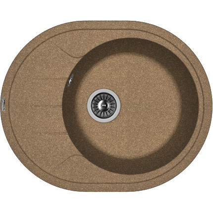 Кухонная мойка Florentina Родос 620 20.245.В0620.105, коричневый, Цвет производителя: коричневый - фото 