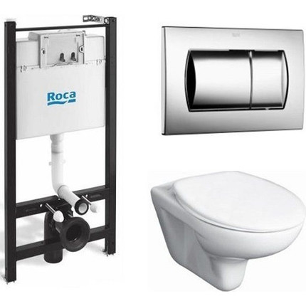 Инсталляция с подвесным унитазом Roca Mateo 893100010 - фото 