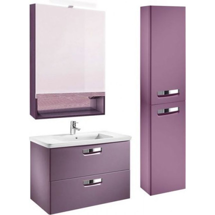 Пенал подвесной ROCA The GAP 35 см левый ZRU9302747, фиолетовый - фото 2