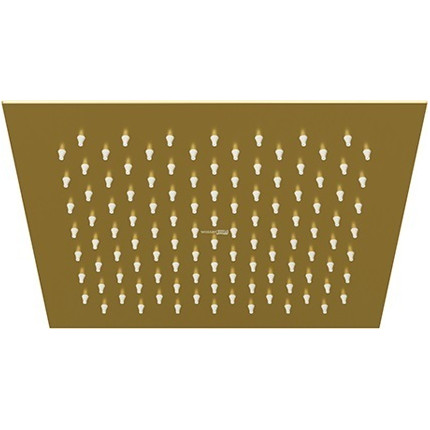 Верхний душ WasserKraft Aisch A198, золото - фото 