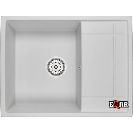 Кухонная мойка Emar EMQ-1650.Q, агат, Цвет производителя: агат - фото 