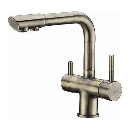 Смеситель для кухни WasserKraft A8037, светлая бронза - фото 