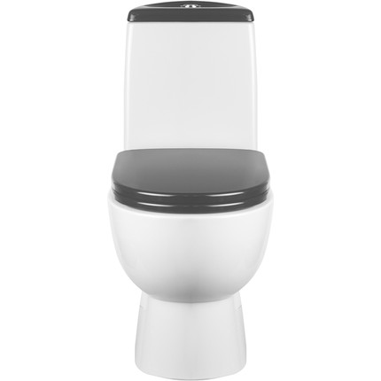 Унитаз-компакт Sanita Luxe Best Luxe WC.CC/Best/2-DM/BLK.G/S1 с крышкой микролифт (цвет чёрный) - фото 4