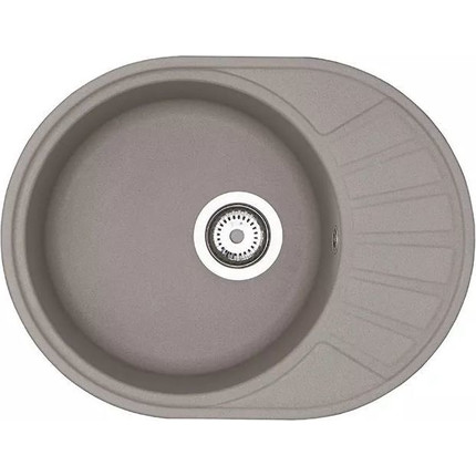 Кухонная мойка Акватон Чезана 1A711232CS250, серый шёлк, Цвет производителя: серый шёлк - фото 