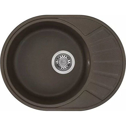 Кухонная мойка Акватон Чезана 1A711232CS280, кофе, Цвет производителя: кофе - фото 