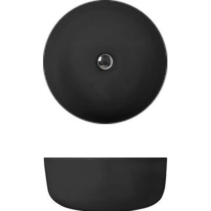 Раковина-чаша Kerasan Nolita 40 см 534431*0, черный - фото 