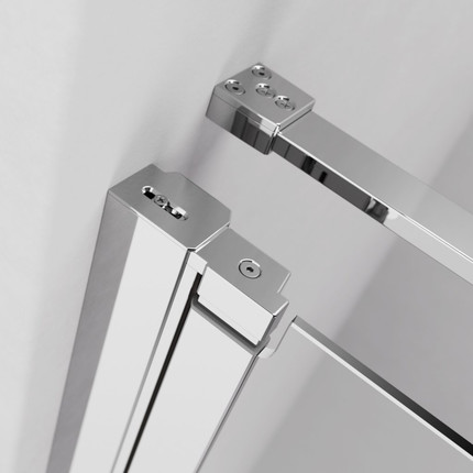 Душевое ограждение Radaway Nes KDJ B 90х90 см R, хром/прозрачное - фото 6