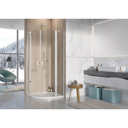 Душевое ограждение Radaway Nes PDD II 80х80 см, хром/прозрачное - фото 2