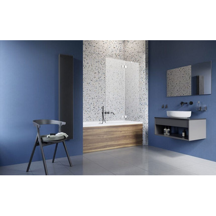 Шторка для ванны Radaway Essenza Pro PND II 100 см 10102100-01-01R, хром/прозрачное - фото 2