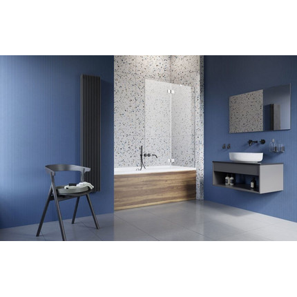 Шторка для ванны Radaway Essenza Pro PND II 100 см 10102100-01-01R, хром/прозрачное - фото 3