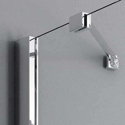 Шторка для ванны Radaway Idea PNJ II 80 см 10001080-01-01W, хром/прозрачное - фото 3