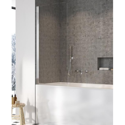 Шторка для ванны Radaway Nes PNJ I 100 см 10011100-01-01L, хром/прозрачное - фото 