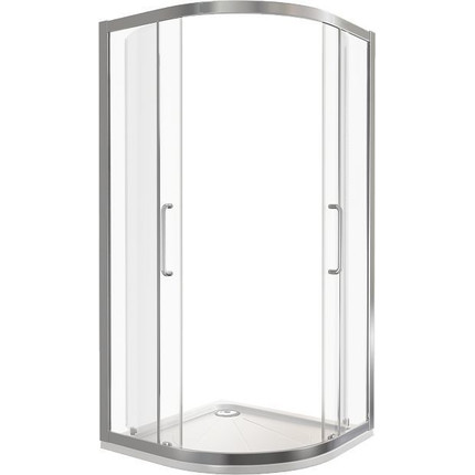Душевое ограждение Bas Neo R-80-C-CH 80х80 см, хром/прозрачное - фото 