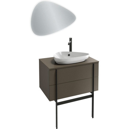 Раковина врезная на столешницу Jacob Delafon Nouvelle Vague 56 см EVI102-00 - фото 5